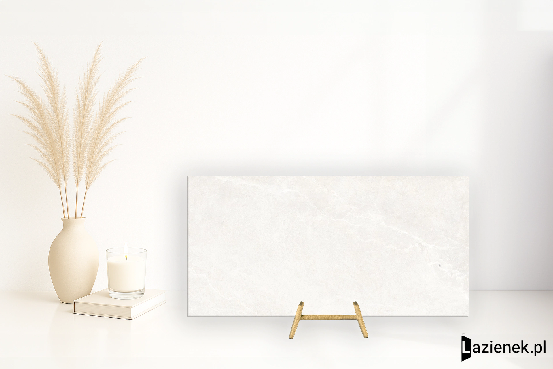 La Fabbrica Ava Noble Stone White satynowa 3d 60x120 cm gr. 9 mm - płytka rektyfikowana / (L)199021